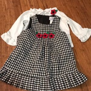 Florence Eiseman 24m gingham dress and top